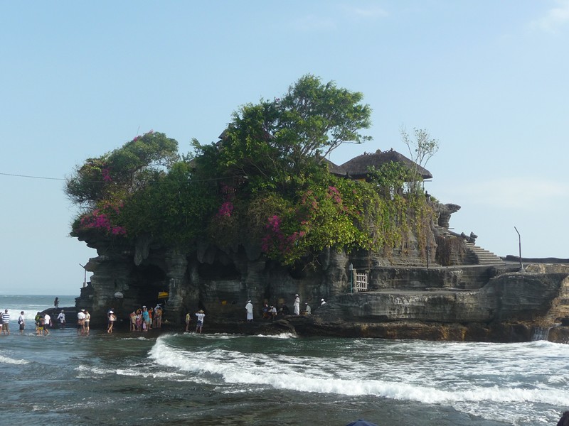 Bali en famille - Temple de Tanah Lot