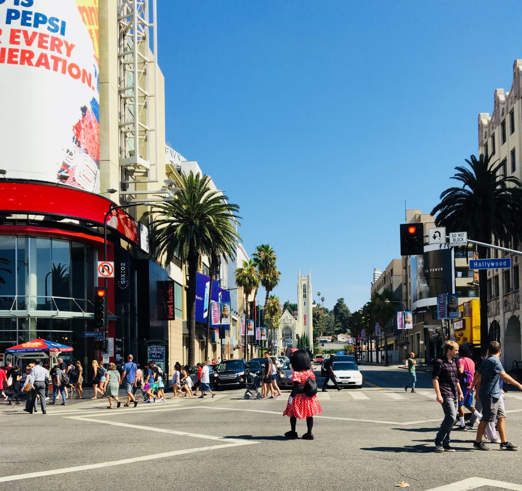 Hollywood Boulevard - Voyage en Californie en famille