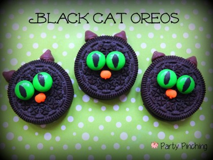 chat noir Oreo Halloween
