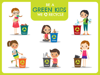 Apprendre à son enfant à devenir écolo en triant ses déchets