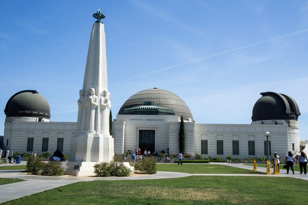 Griffith Observatory - Observatoire du Griffith Park - vacances en californie en famille