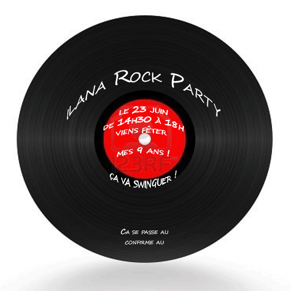 anniversaire rock-party