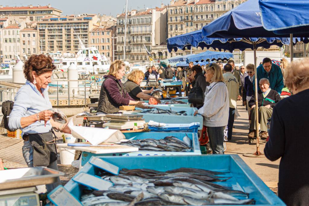 vente à la criée Marseille Vieux Port
