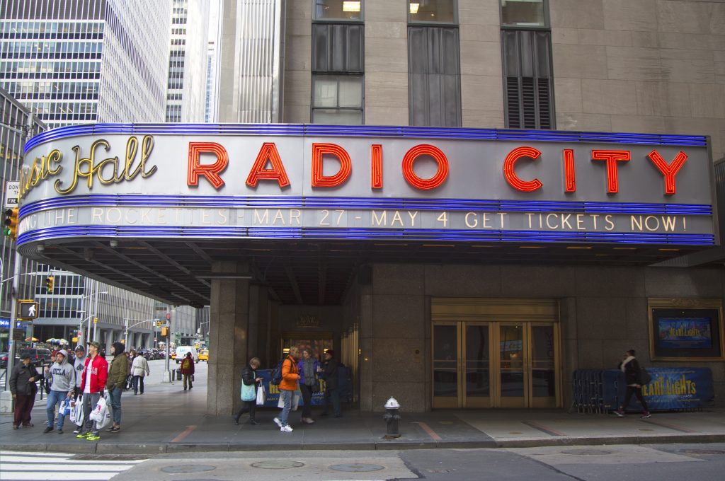 Radio City hall New-York