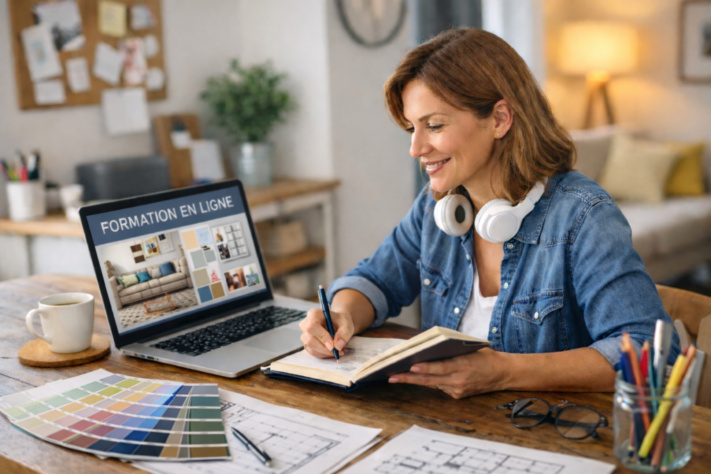 reconversion professionnelle, cours en ligne