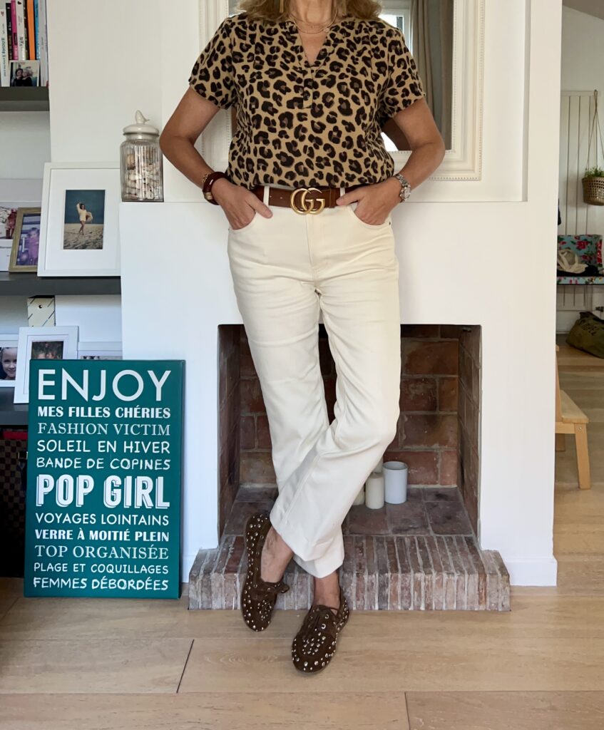 chemise léopard-look femmes débordées