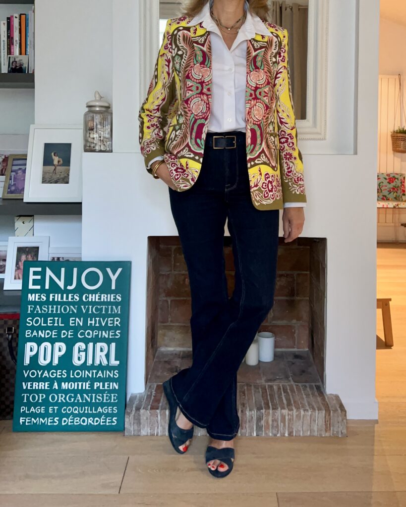veste colorée - Look Femmes débordées