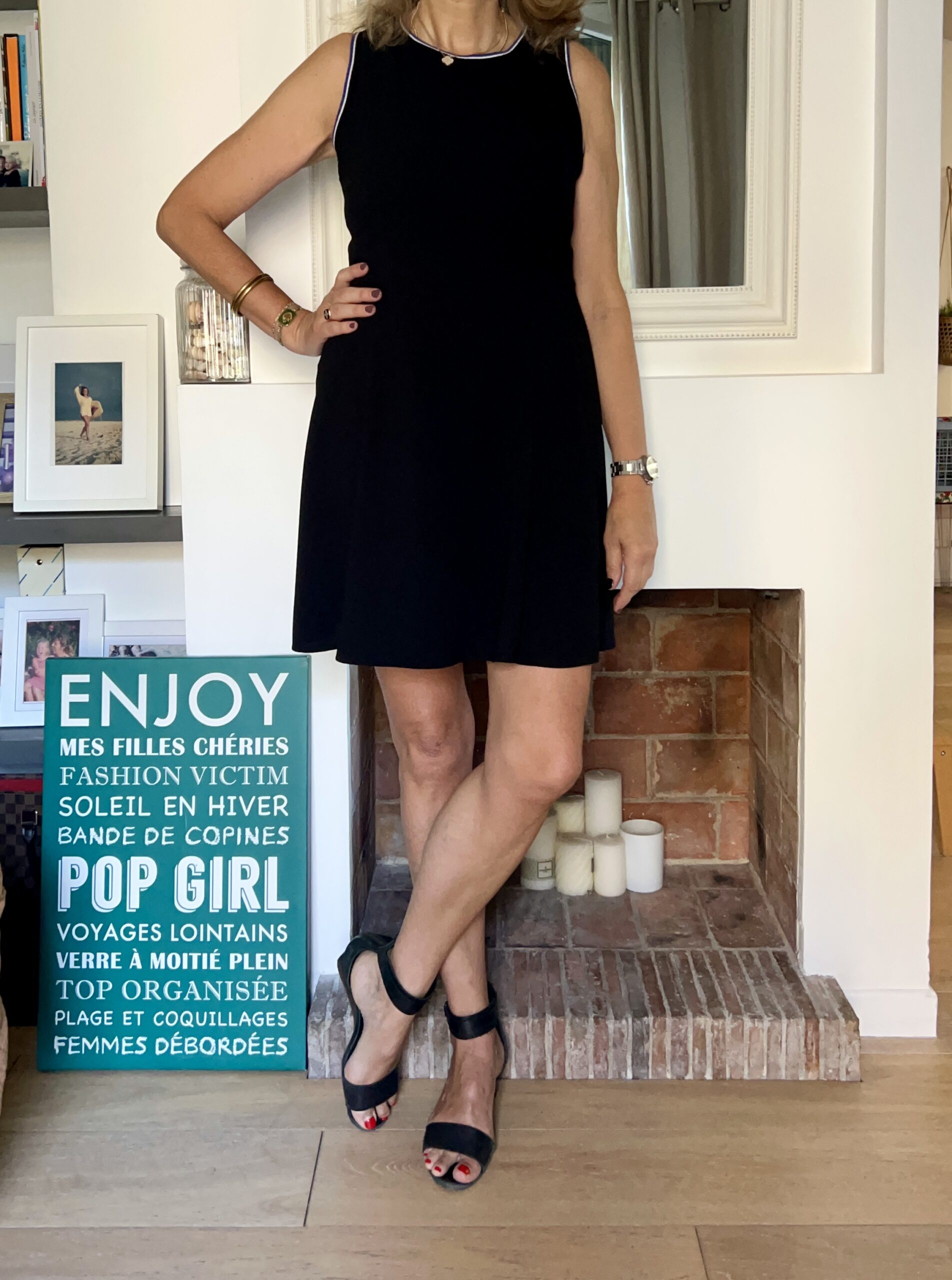 Petite robe noire - look femmes débordées