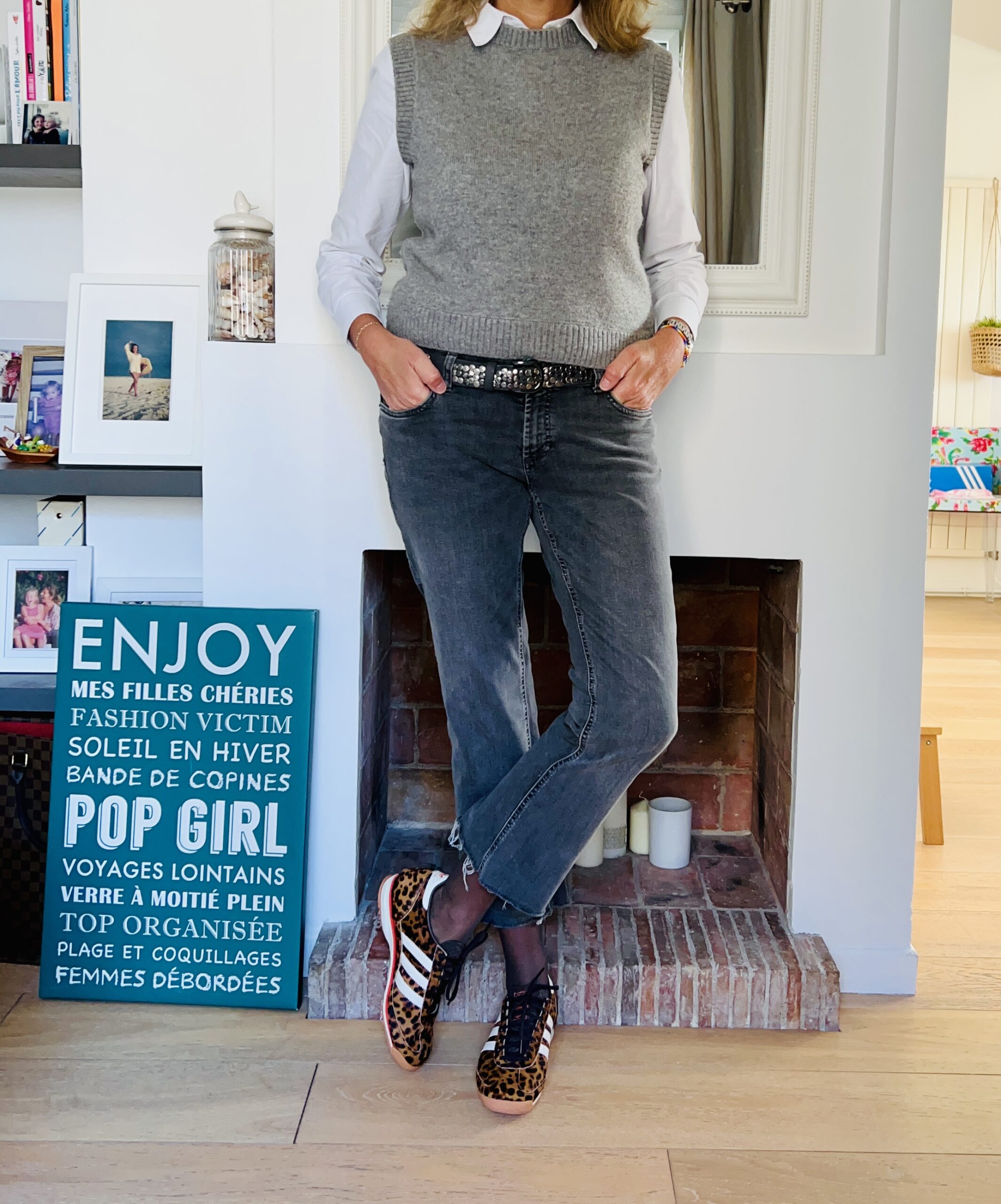 Gris et léopard - Look Femmes Débordées