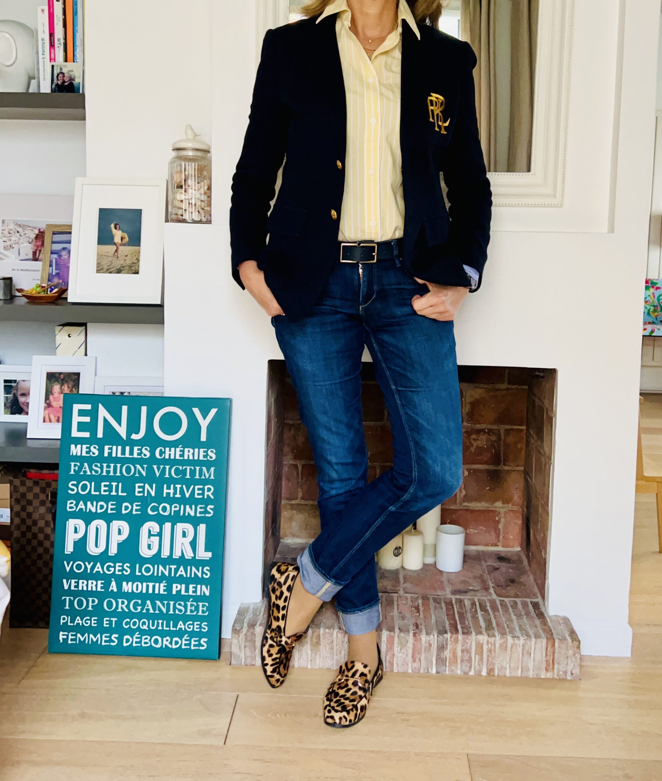 mocassins léopard - look Femmes Débordées