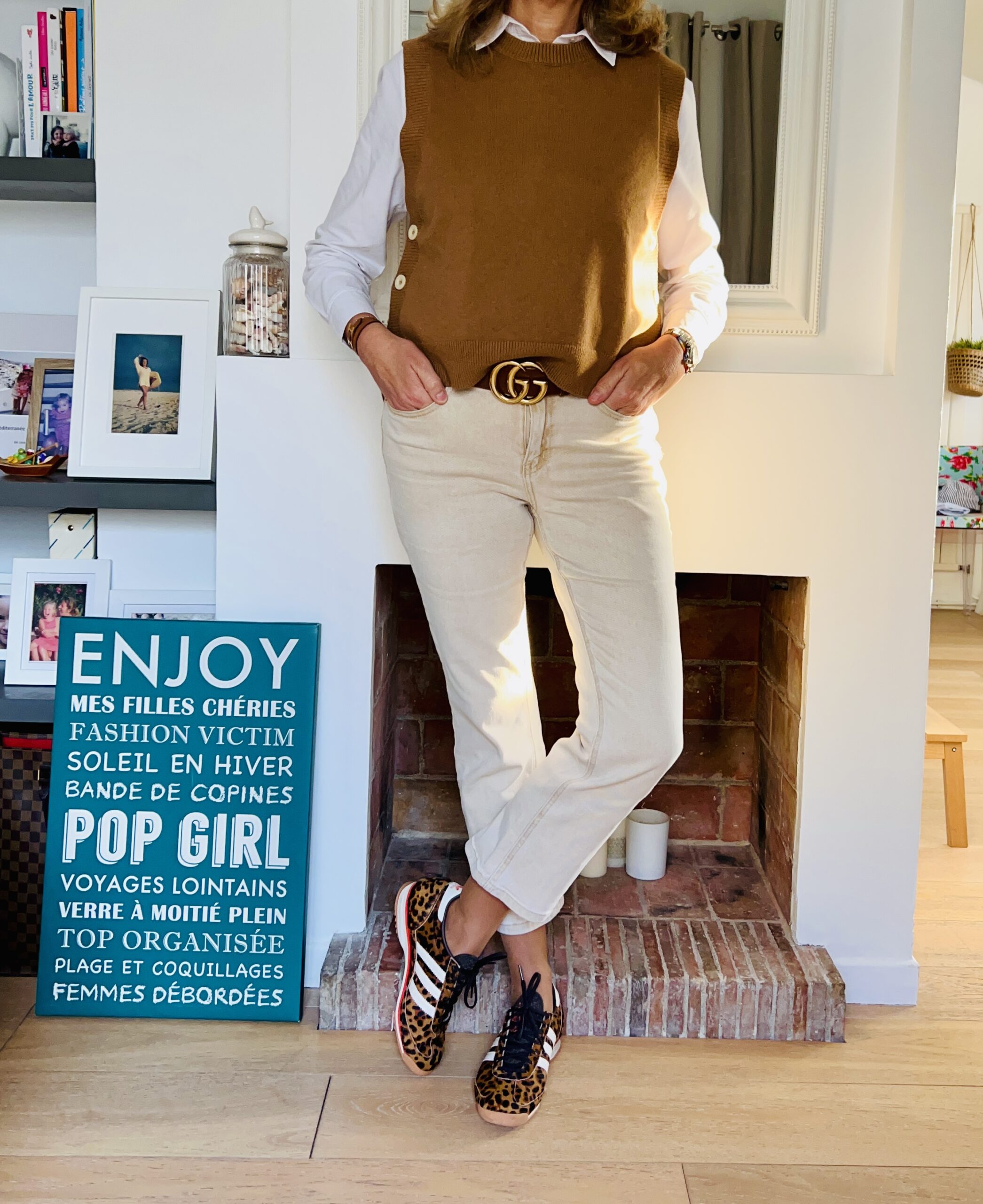 Camaïeu de marrons - look femmes débordées