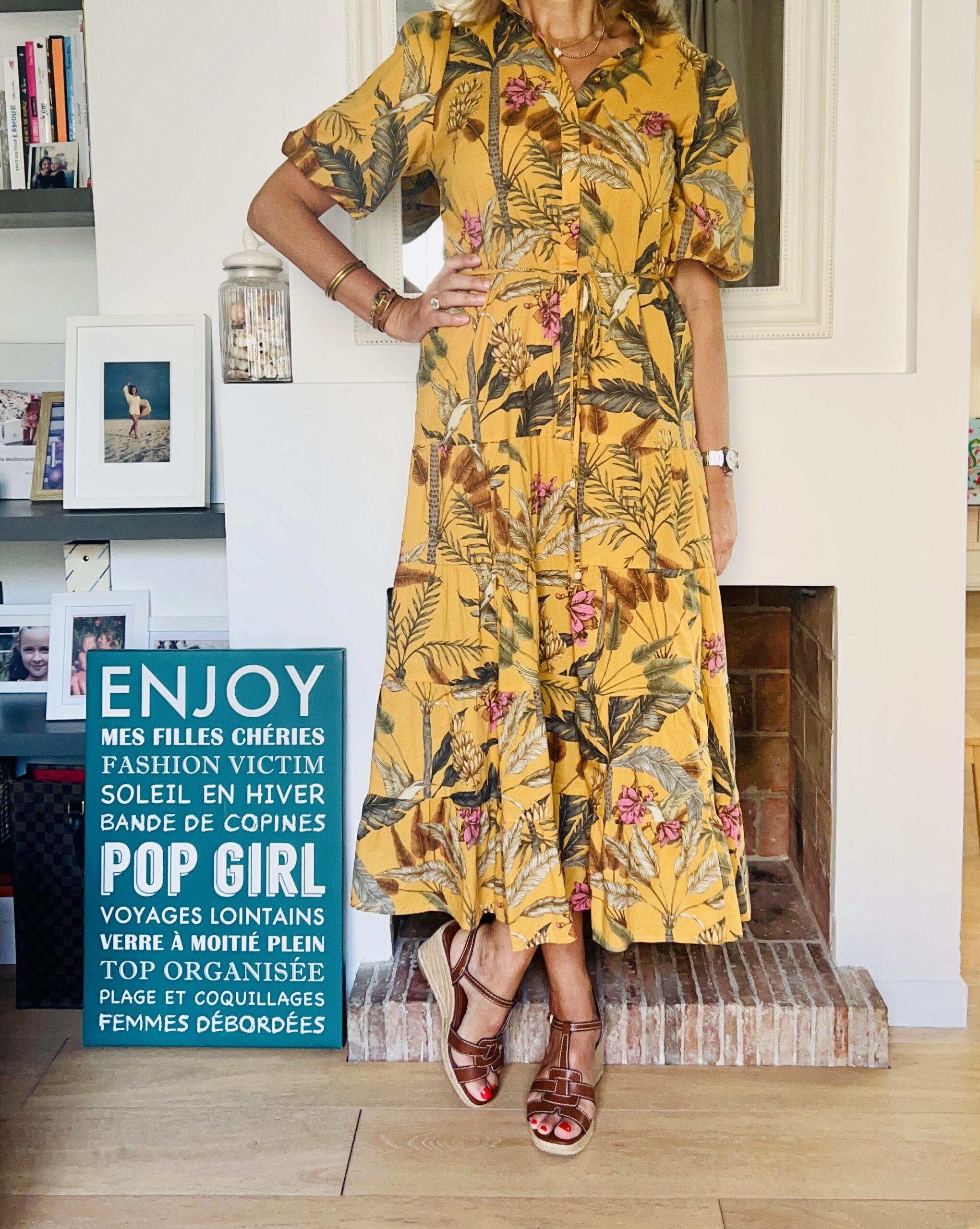 Robe exotique - look femmes débordées