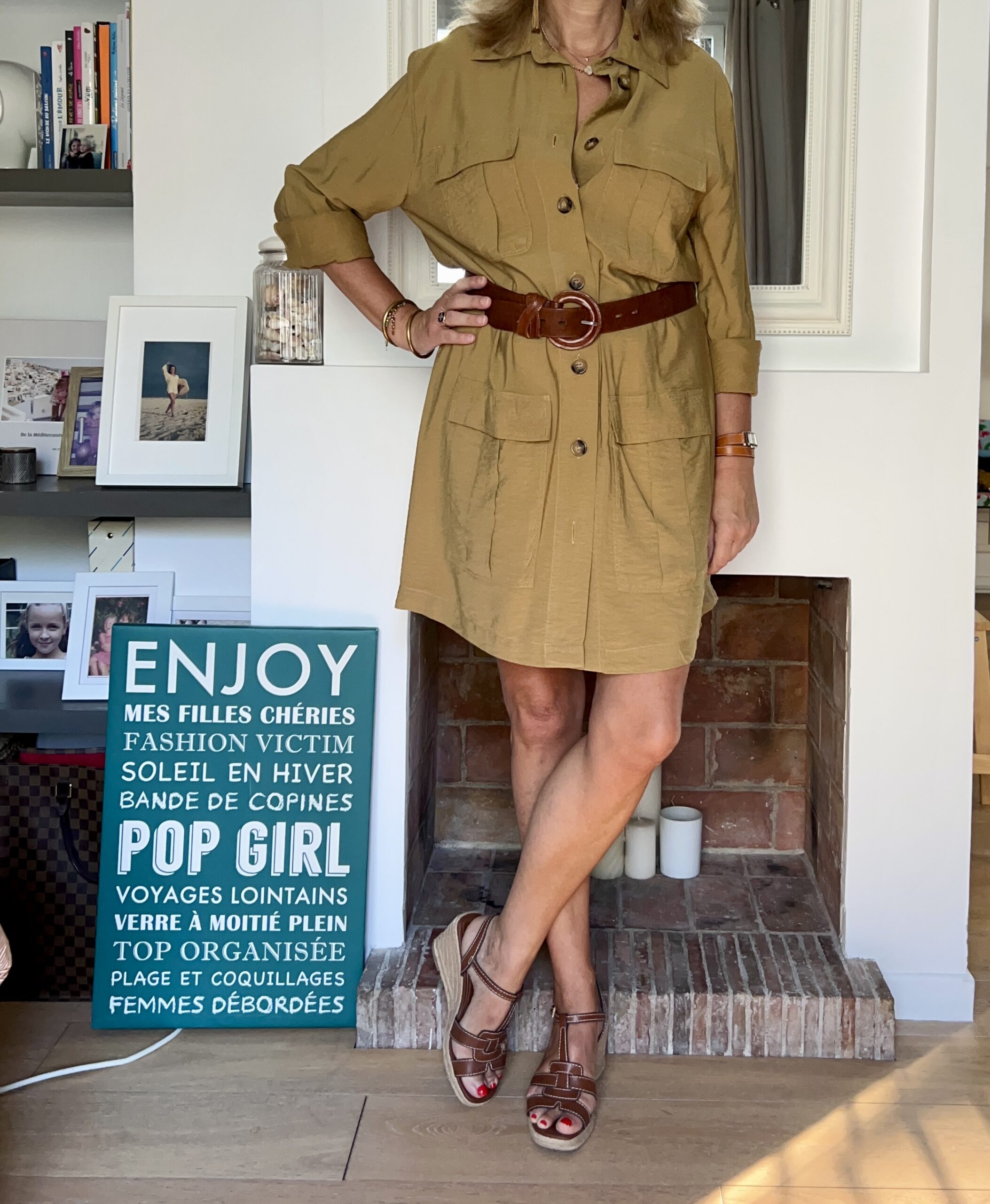 Robe safari - Look femmes débordées