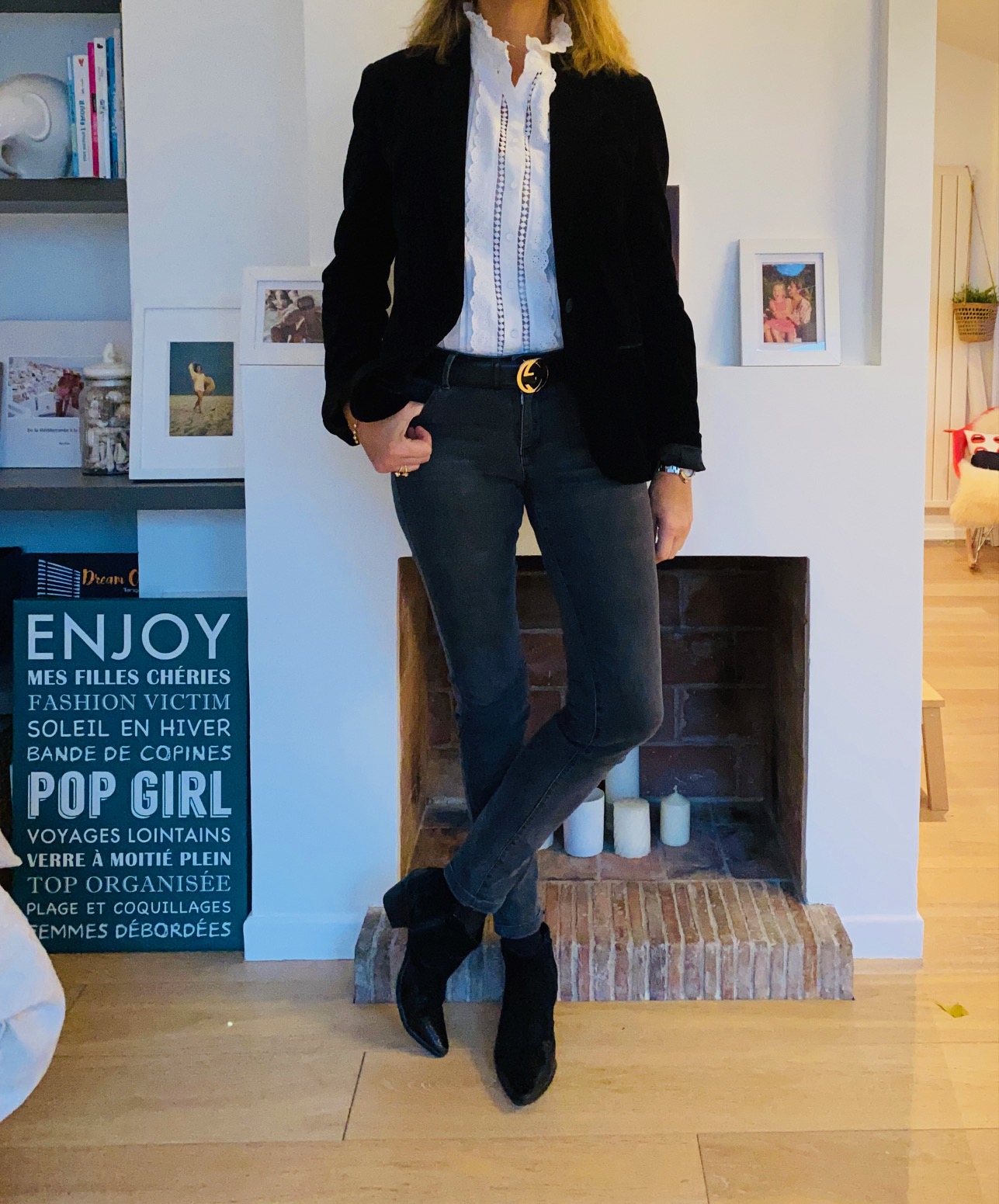 noir et blanc - look Femmes Débordées