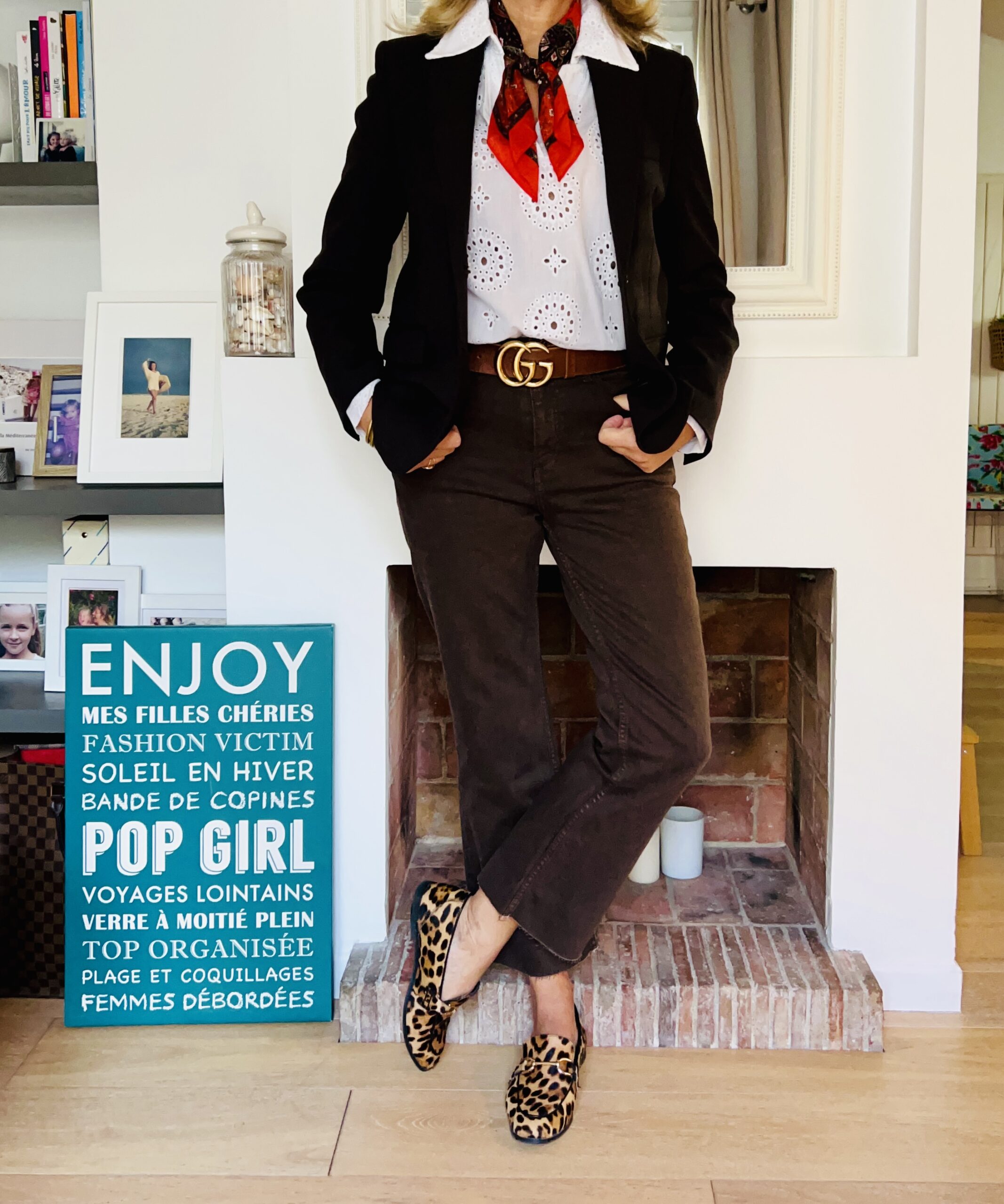 Look marron - look Femmes Débordées