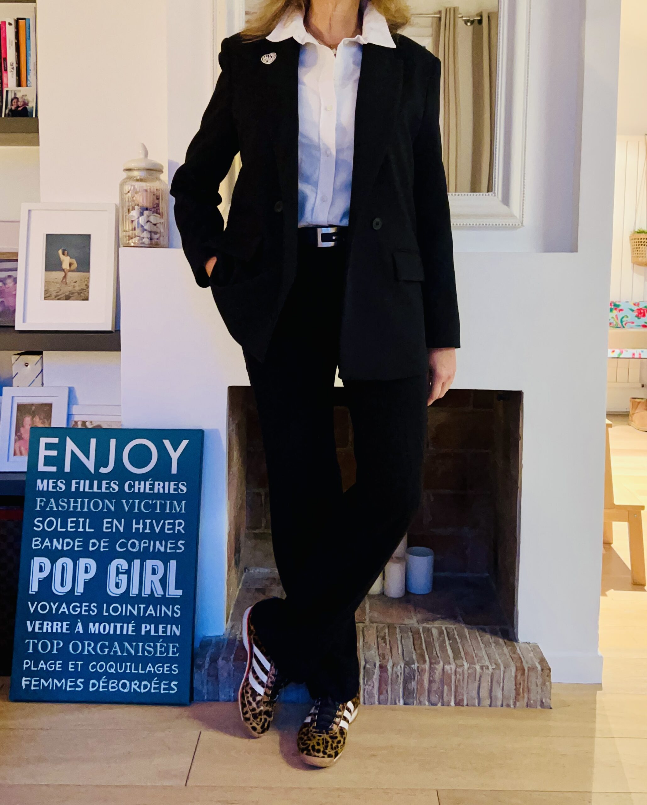 Noir et blanc - look Femmes Débordées