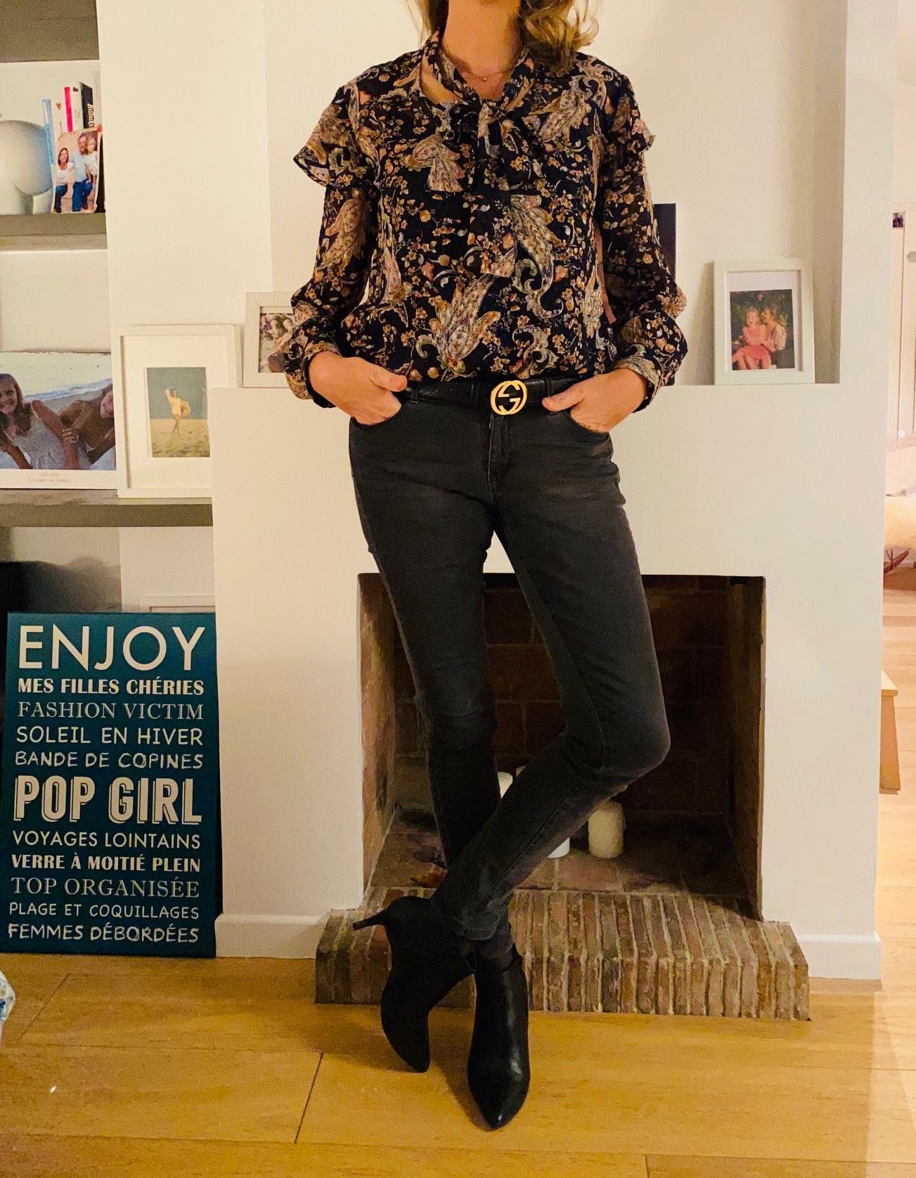 blouse et slim - Look Femmes Débordées