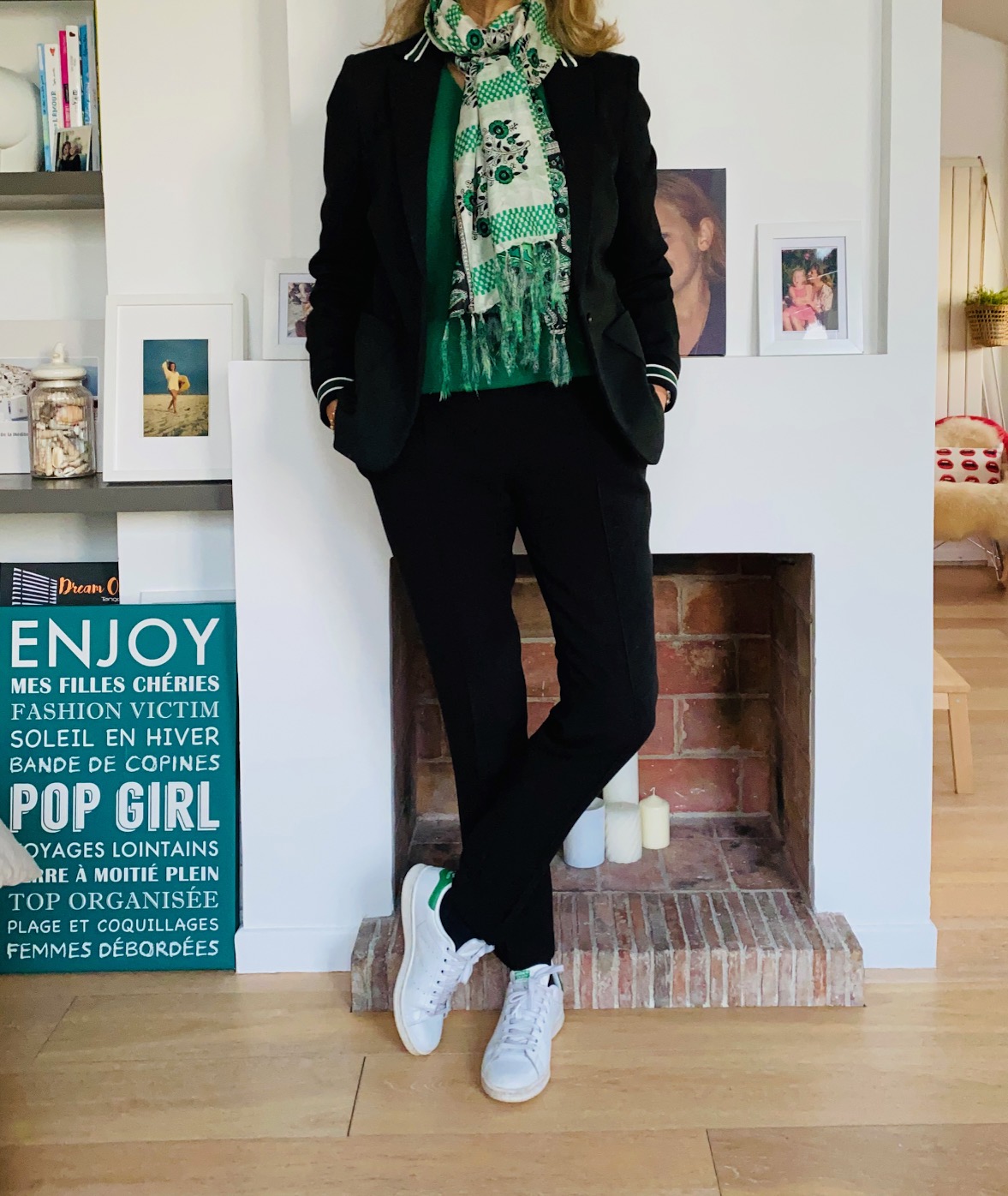 black et vert - Look Femmes Débordées