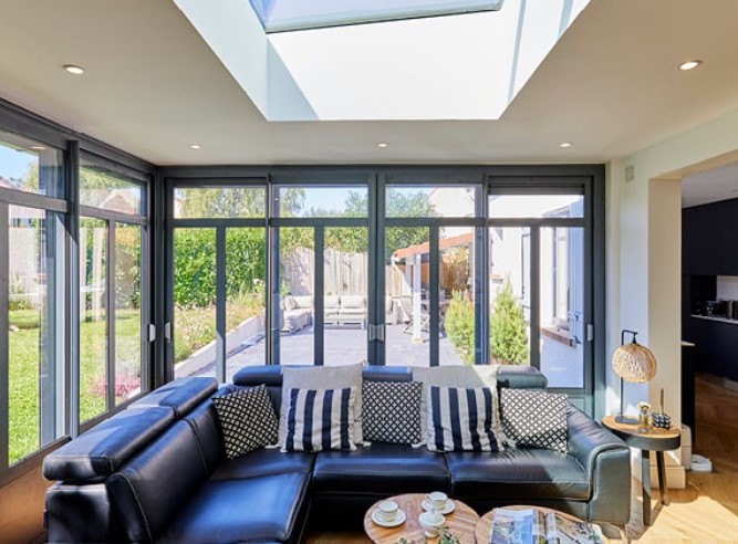 extension maison toit plat