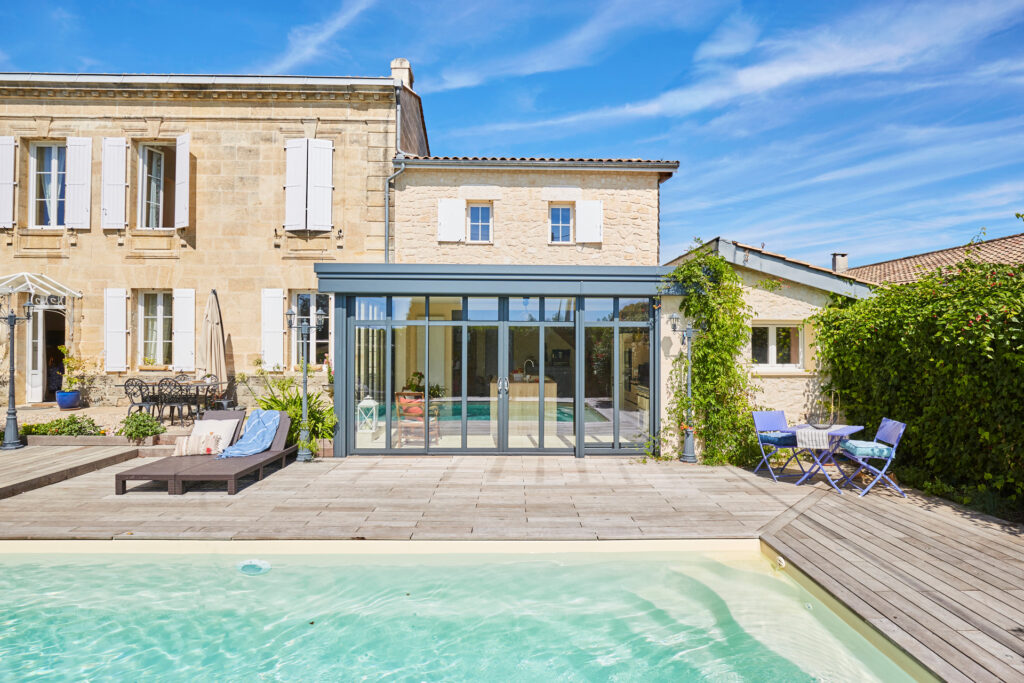 maison extension toit plat