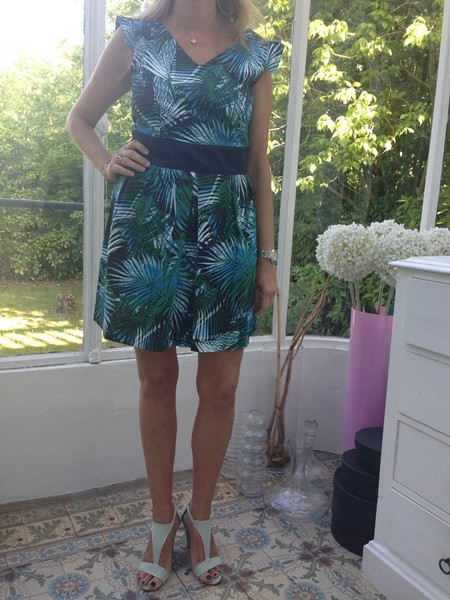 Robe tropicale