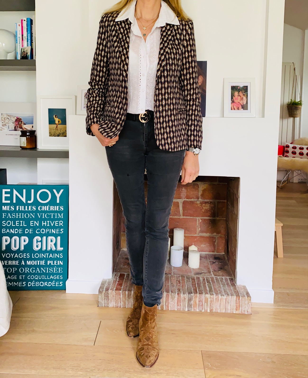 boots blazer - look Femmes Débordées