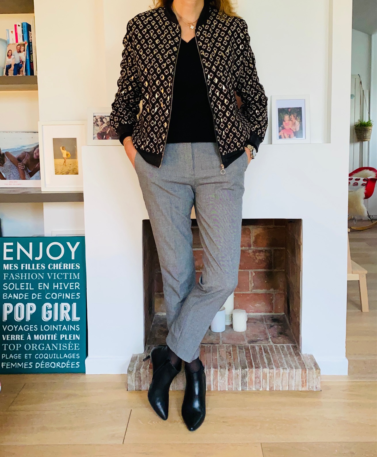 bombers et pantalon 7/8ème - Look Femmes Débordées