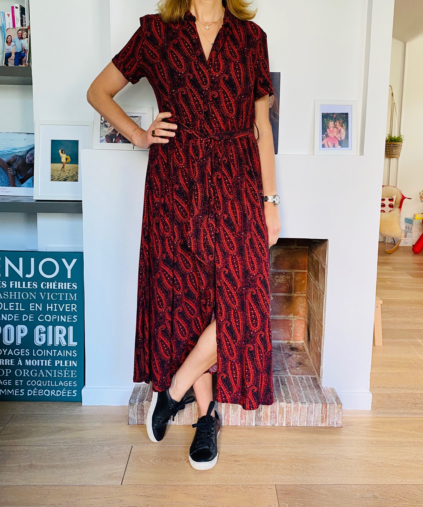 robe longue d'été - look Femmes débordées