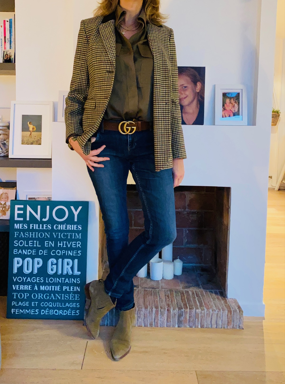 veste et boots - look Femmes Débordées