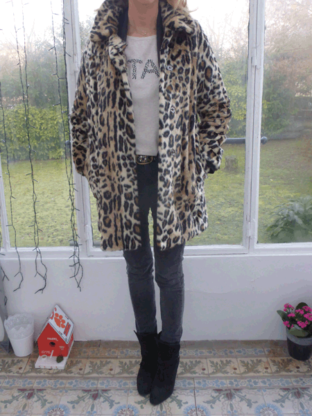 manteau léopard grrrr