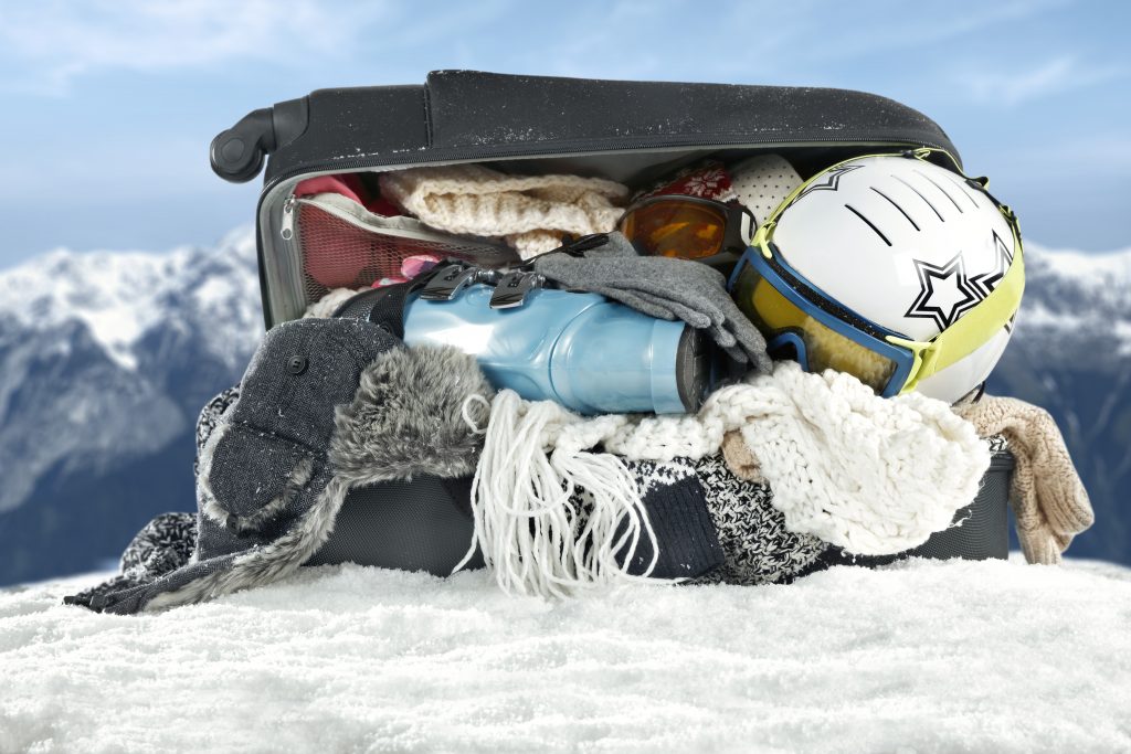 Réussir à boucler les valises de ski