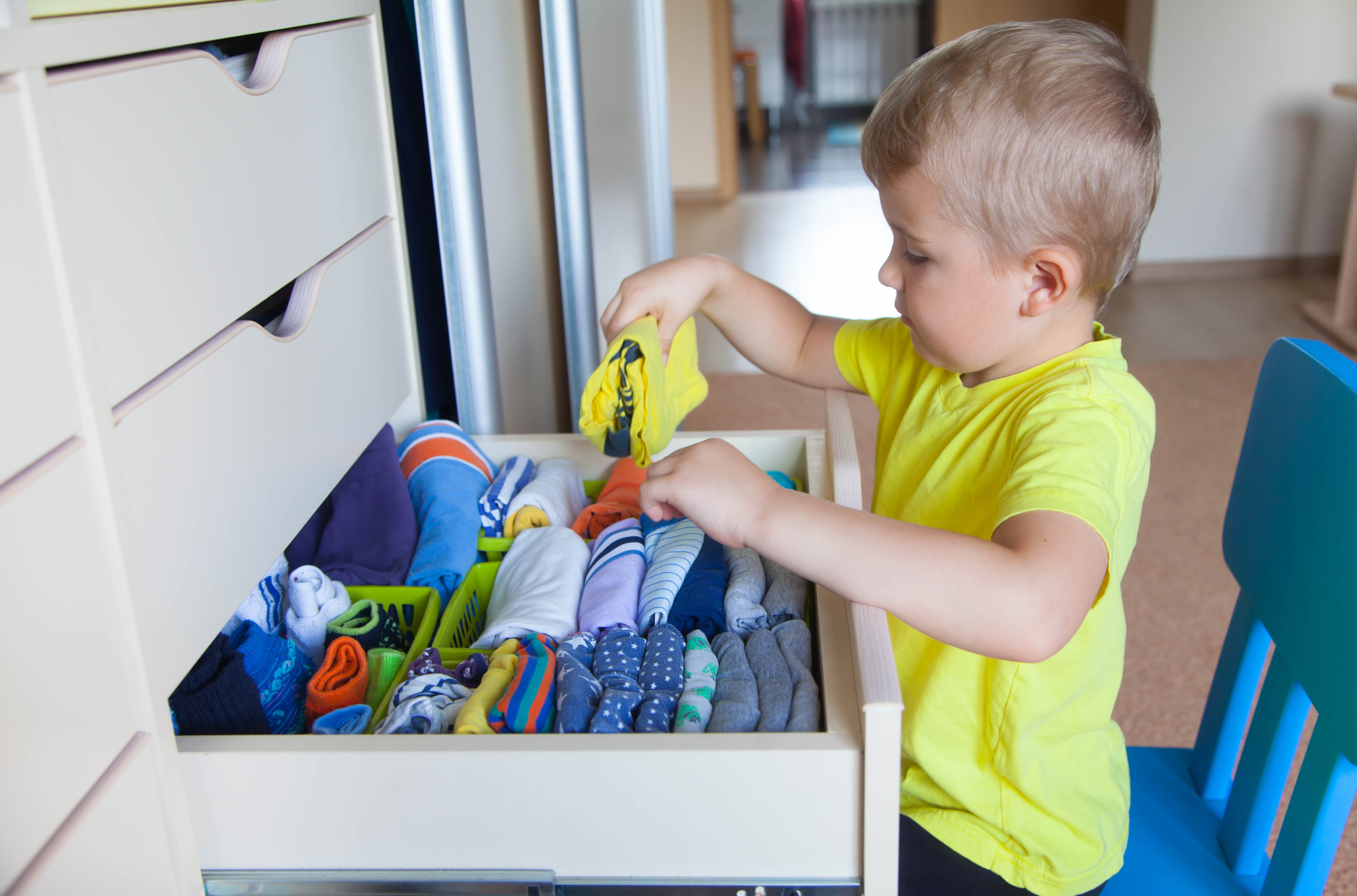 Comment ranger les vêtements des enfants ? - Femmes Débordées